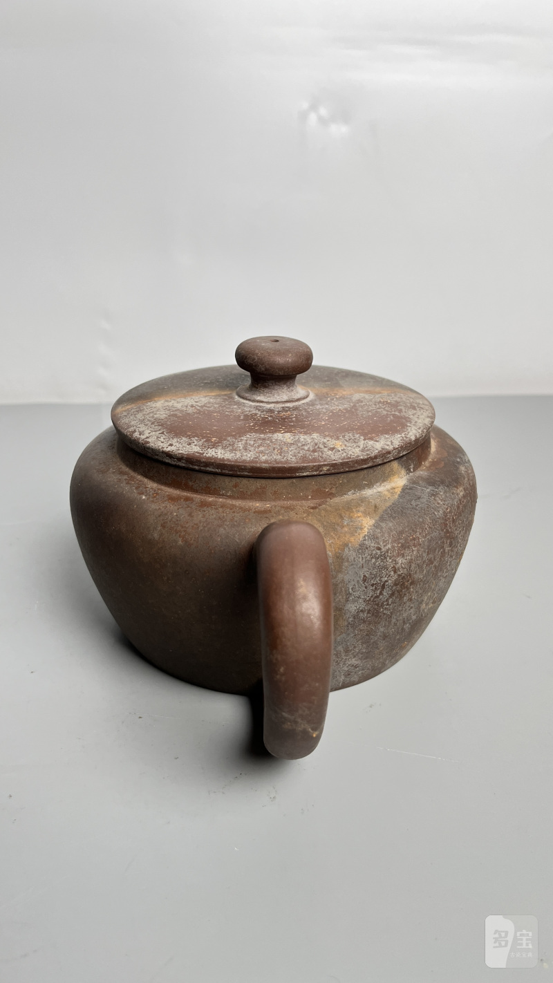 清早期 陈茂章制圆珠紫砂壶 - 图5